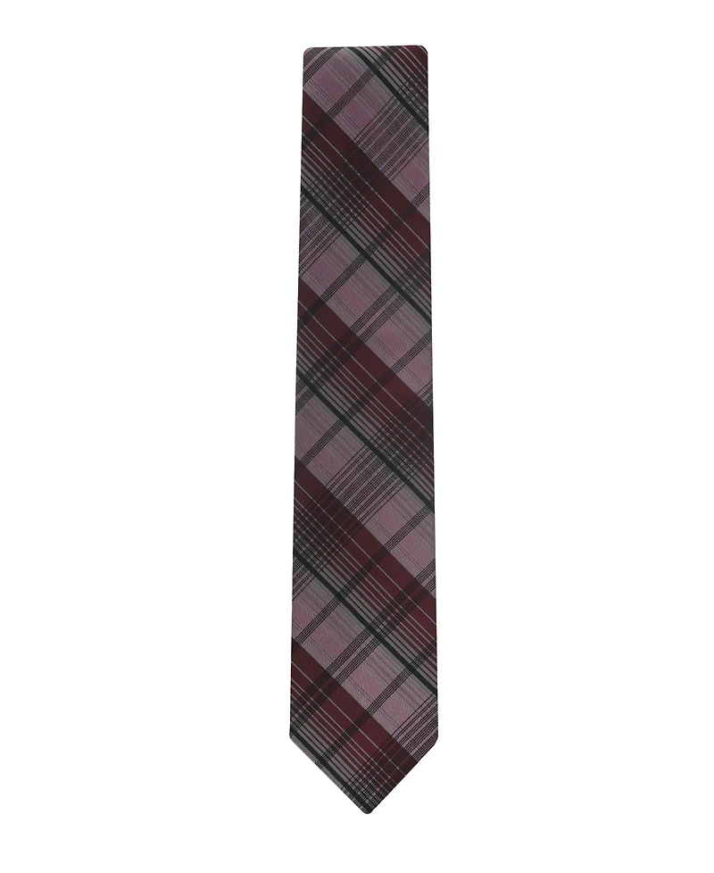Calvin Klein Men's Priscille Plaid Tie