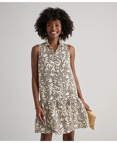 UNTUCKit Women's Linen Blend Sleeveless Amara Dress