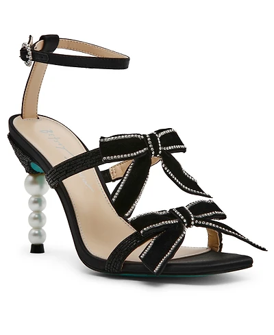 Betsey Johnson Women's Sammy Bow Dress Sandals