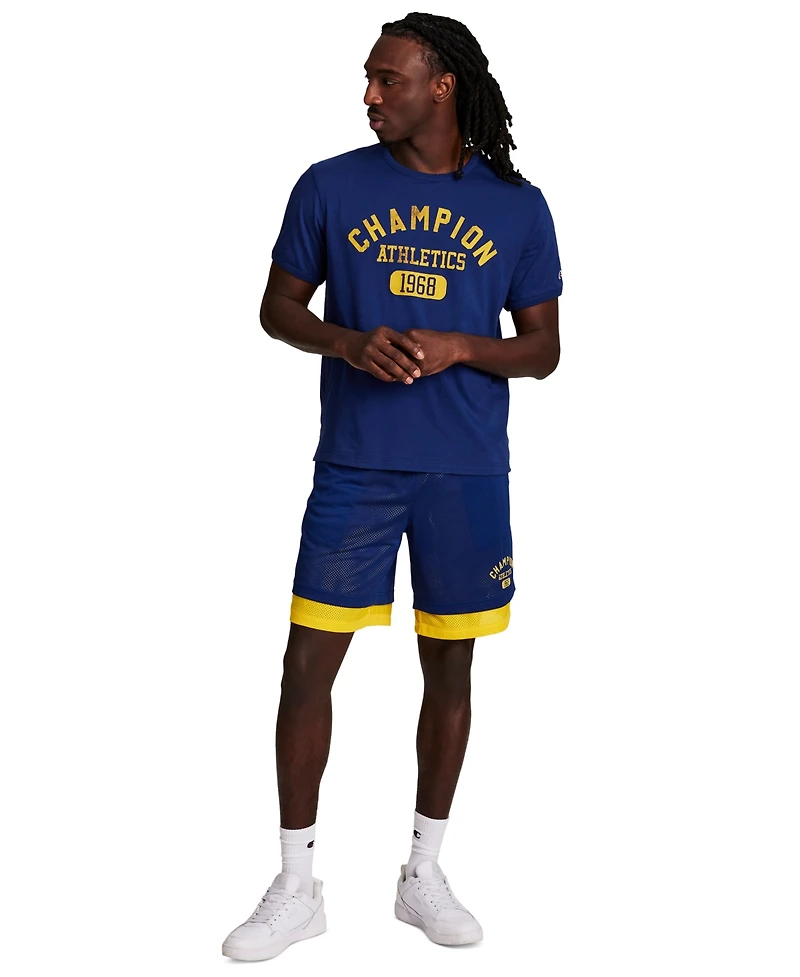 Champion Men's Reversible Double-Sided Garment Short-Sleeve T-Shirt