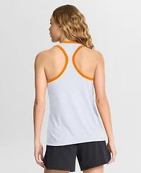 Nike Women's White Tennessee Volunteers Uni Name Tri-Blend Dri-fit Tank Top