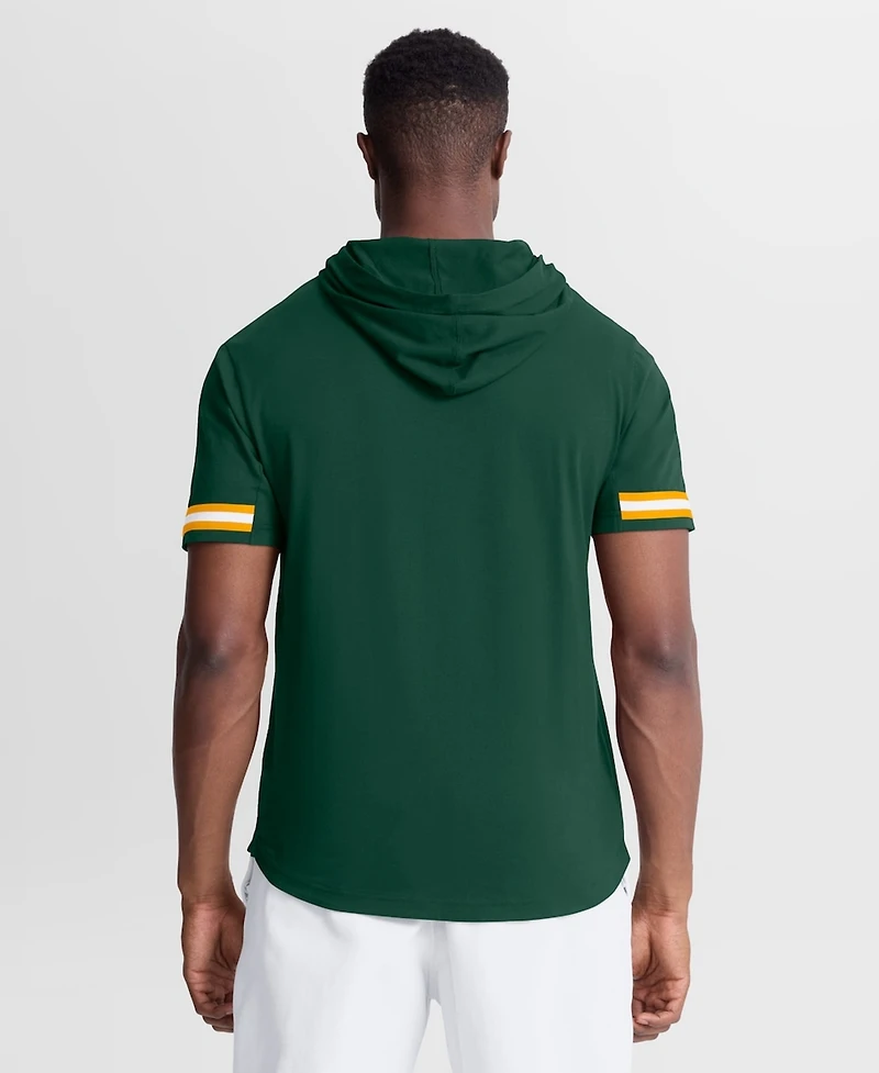 Fanatics Men's Green Bay Packers Optimal Play Short Sleeve Hooded T-Shirt
