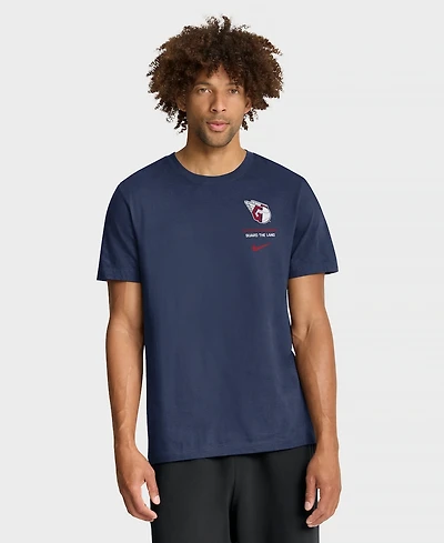 Nike Men's Navy Cleveland Guardians Primetime 2-Hit T-Shirt
