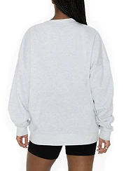 Gameday Couture Women's Ash Johns Hopkins Blue Jays Premium Fleece Pullover Sweatshirt