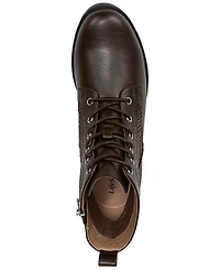 LifeStride Women's Lena Zip Lace-Up Booties