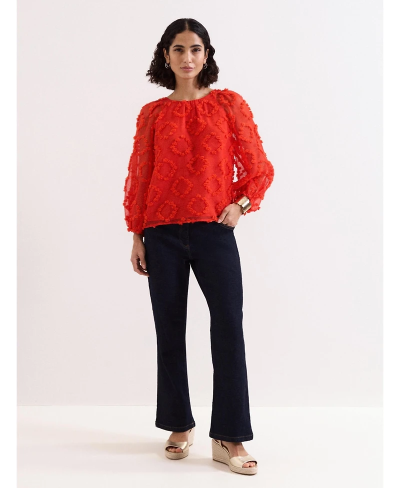 Phase Eight Women's Shayla Textured Blouse
