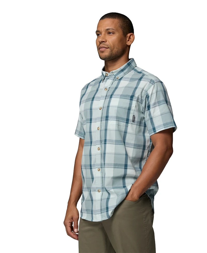 Columbia Men's Rapid Rivers Short Sleeve Plaid Shirt