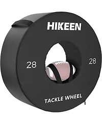 Hikeen Football Tackle Wheel Dummy Denser Softer Foam Tackling Dummies for Football Youth - Tackling Wheel with Straps (1PCS)