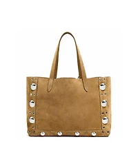 Elle Collection Suede Grommet Tote Bag