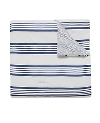 Anne Klein Archer Stripe Cotton Blend -Piece Comforter Set