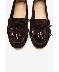 Forever & Always Shoes Women's Evelyn Leather Loafer