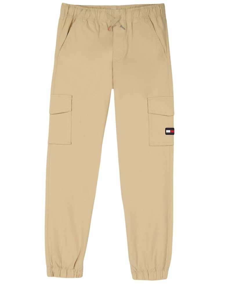 Tommy Hilfiger Boys' 8-20 Logo Cargo Jogger Pants