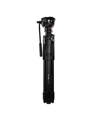 Manfrotto 500X Fluid Video Head with One Aluminum Hybrid Video Tripod