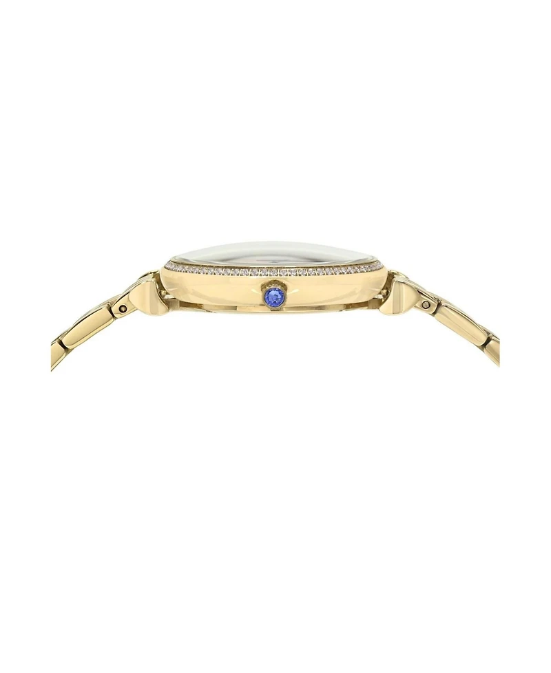 Porsamo Bleu Women's Emma Stainless Steel Gold Tone Sunray Dial Watch 1141BEMS