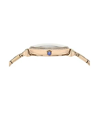 Porsamo Bleu Women's Emma Stainless Steel Rose Tone and Mop Dial Watch 1142CEMS