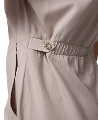 Ingrid + Isabel Maternity Short Sleeve Utility Romper