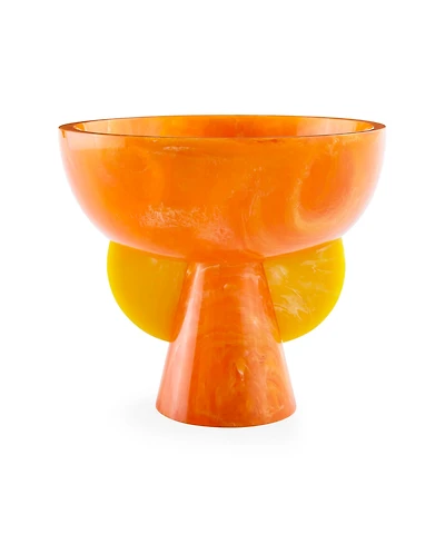 Jonathan Adler Como 35 oz. Acrylic Pedestal Bowl