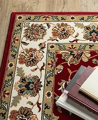 Closeout! Oriental Weavers Kashan 4929R Red/Ivory 5'3" x 7'6" Area Rug