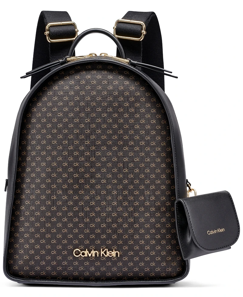 Calvin Klein Kyren Adjustable Strap Backpack Messenger