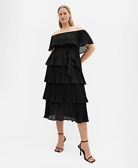 City Chic Plus Night Garden Maxi Dress
