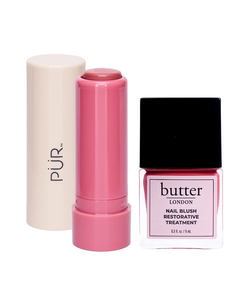 PUR Minerals 2-Piece Nail, Lip and Cheek Set