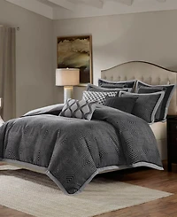 Madison Park Signature Shades of Grey 8-Pc. Comforter Set, Queen
