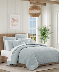 Salt Life Oslo Stripe 3-Piece Comforter Set, Full/Queen