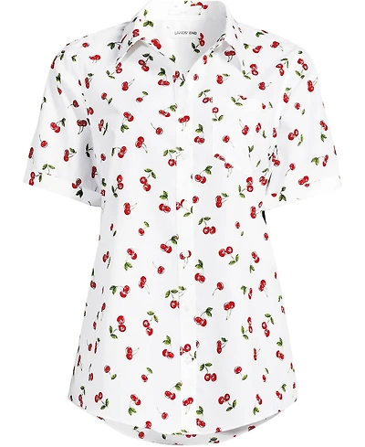 Lands' End Women's Wrinkle Free No Iron Shirt