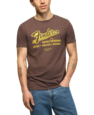 Lucky Brand Men's Fender Vintage Sign Graphic T-Shirt
