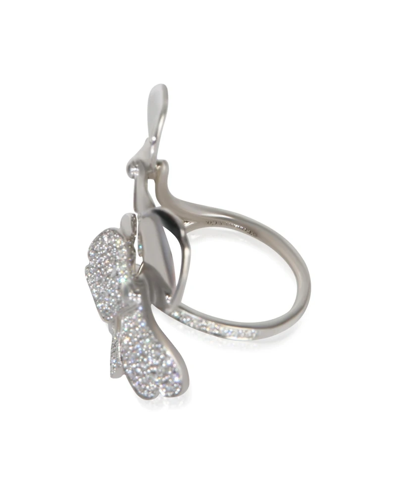 Pre-Owned Tiffany & Co Platinum Diamond Paper Flowers Ring