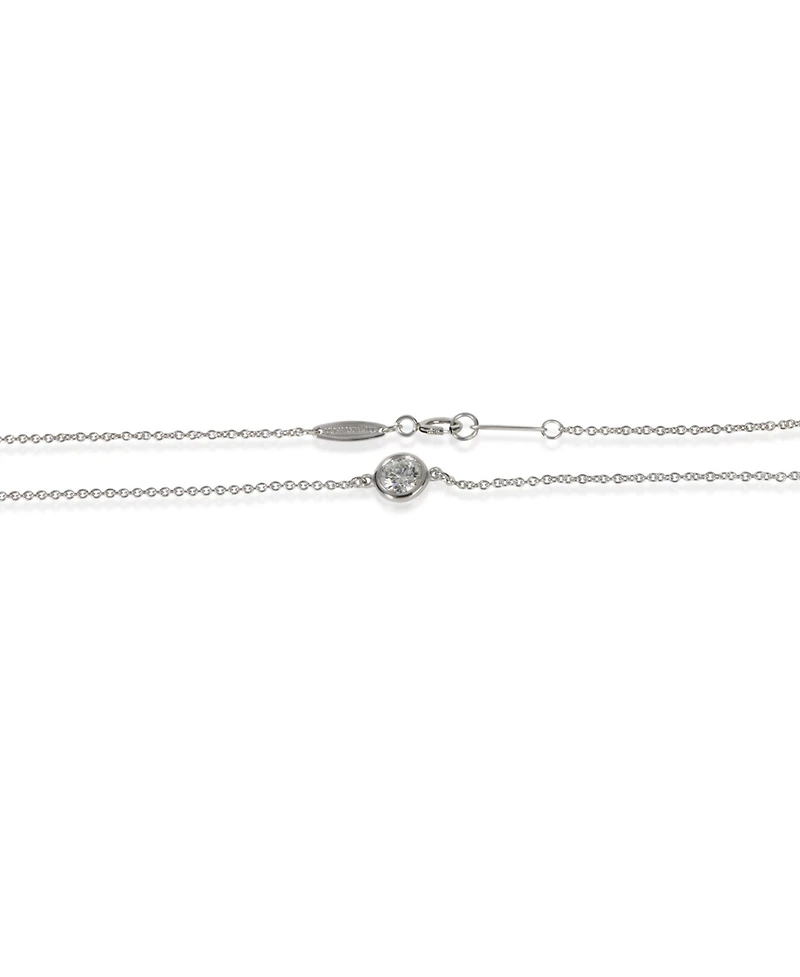 Pre-Owned Tiffany & Co Platinum Diamond Diamond By The Yard Necklace