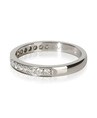 Pre-Owned Cartier Platinum Diamond 1895 Band