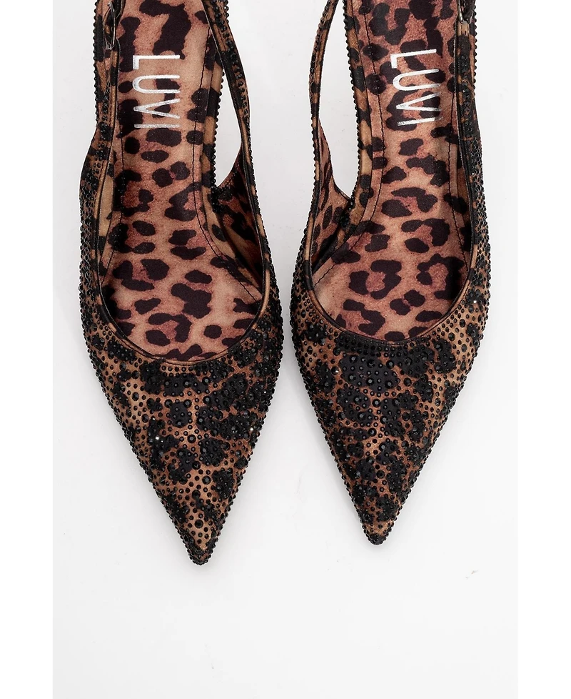 Prologue Shoes Women's Roya Pointed Toe Stiletto Pump