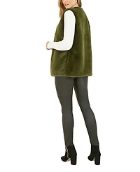Yumi Women's Faux Fur Gilet
