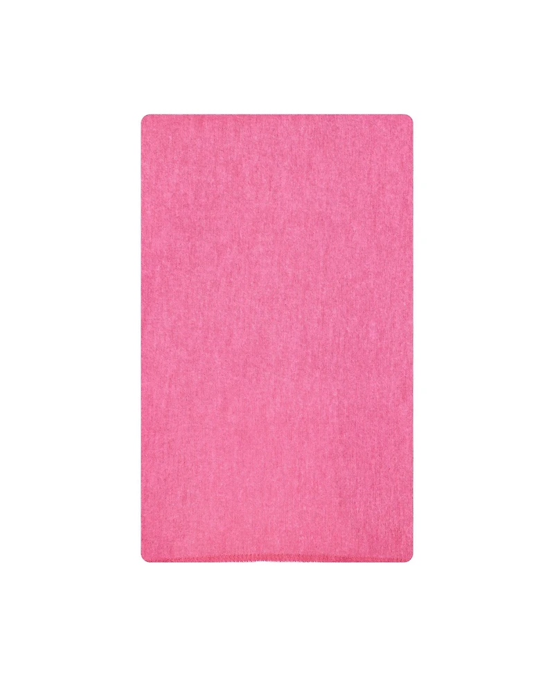 Hudson Baby Girl Cotton Poly Flannel Burp Cloths -Pack