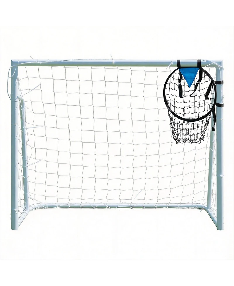 Gnuadz Soccer Goal Backyard Metal 8x6ft Training Equipment Outdoor Sports Gifts