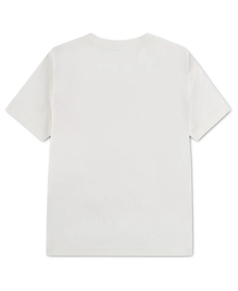 Jordan Girls' 7-16 Floral Net Graphic Short-Sleeve T-Shirt