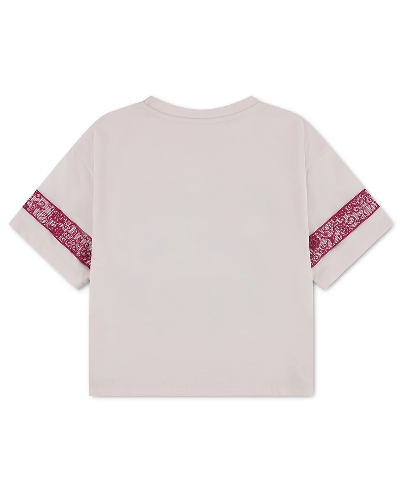 Jordan Girls' 7-16 Lace 23 Graphic Short-Sleeve T-Shirt