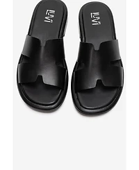 Forever & Always Women's Shoes Brio Leather Slide