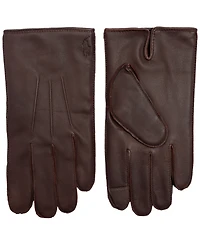 Polo Ralph Lauren Men's Water-Repellent Leather Gloves
