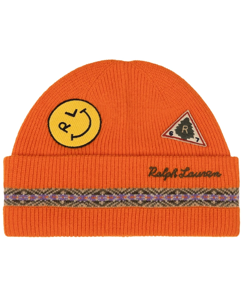 Polo Ralph Lauren Men's Taslan Patch Beanie Hat