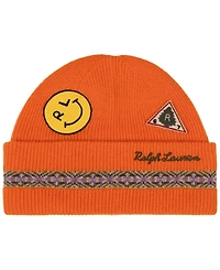 Polo Ralph Lauren Men's Taslan Patch Beanie Hat