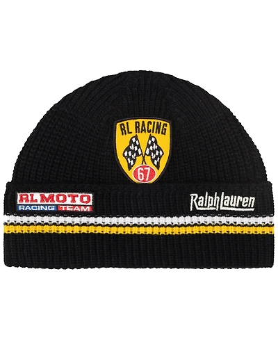 Polo Ralph Lauren Men's Holiday Patch Beanie Hat