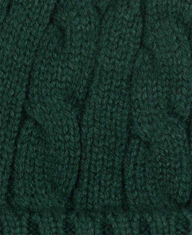 Polo Ralph Lauren Men's Cable Litchfield Bear Beanie Hat