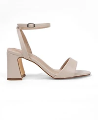 Berness Women's Hania Ankle Strap Block Heel Sandals