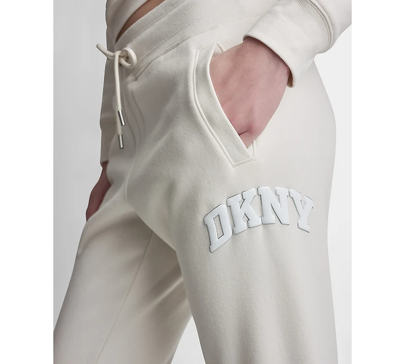 Dkny Sport Women's Varsity Logo Jogger Pants