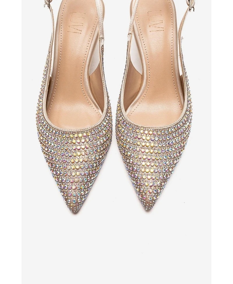Prologue Shoes women's Yasmina Embellished Stiletto Pump