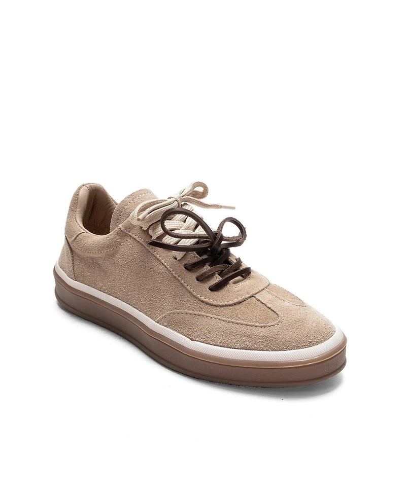 Forever & Always Shoes Women's Melle Leather Sneaker