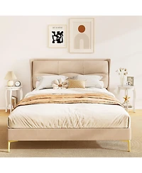 Gymax 2-Tier Round End Table Set of 2 Narrow Sofa Side Nightstand with Storage Shelf