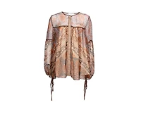 Pre-Owned Chloe Women's ange Silk Top